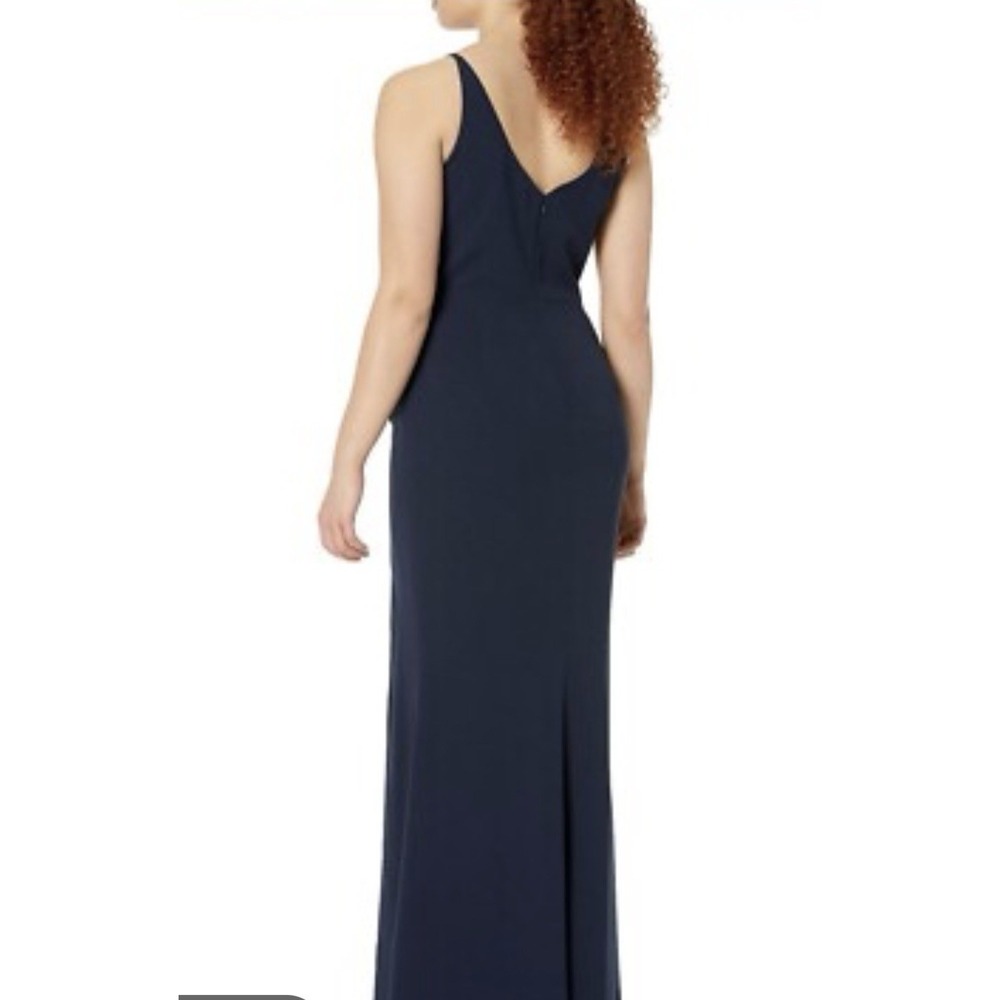 NWT Dress The Population Navy Jordan Slit Dress Size Xtra Large